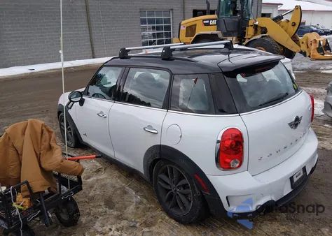 2014 Mini Countryman Cooper S z USA, uszkodzony, nr VIN WMWZC5C5XEWM18411